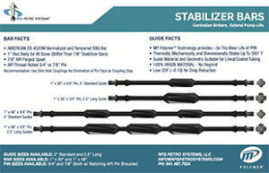 RFG Petro Systems - Stabilizer Bars